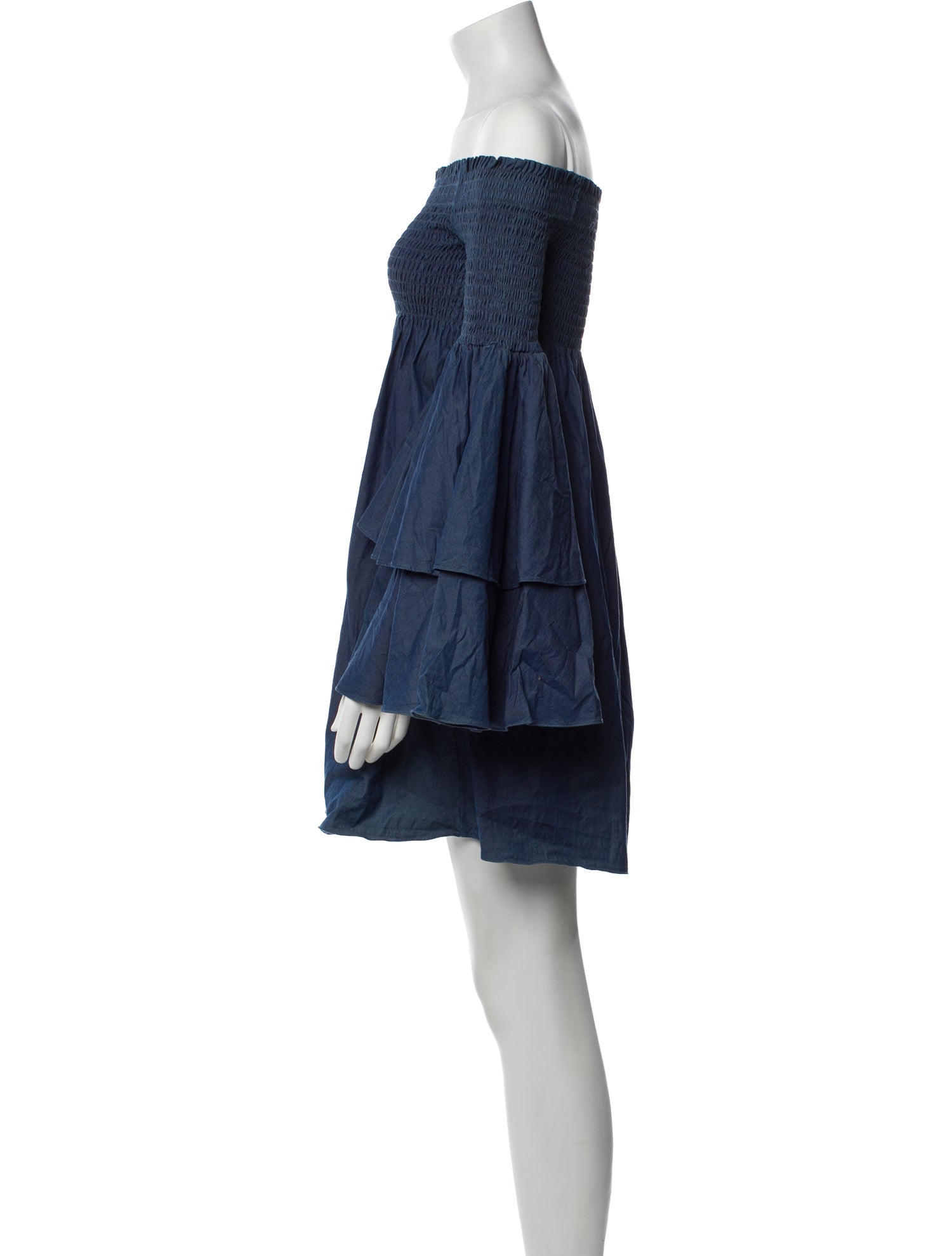 Caroline Constas Off-The-Shoulder Mini Dress