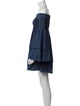 Caroline Constas Off-The-Shoulder Mini Dress
