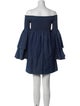 Caroline Constas Off-The-Shoulder Mini Dress