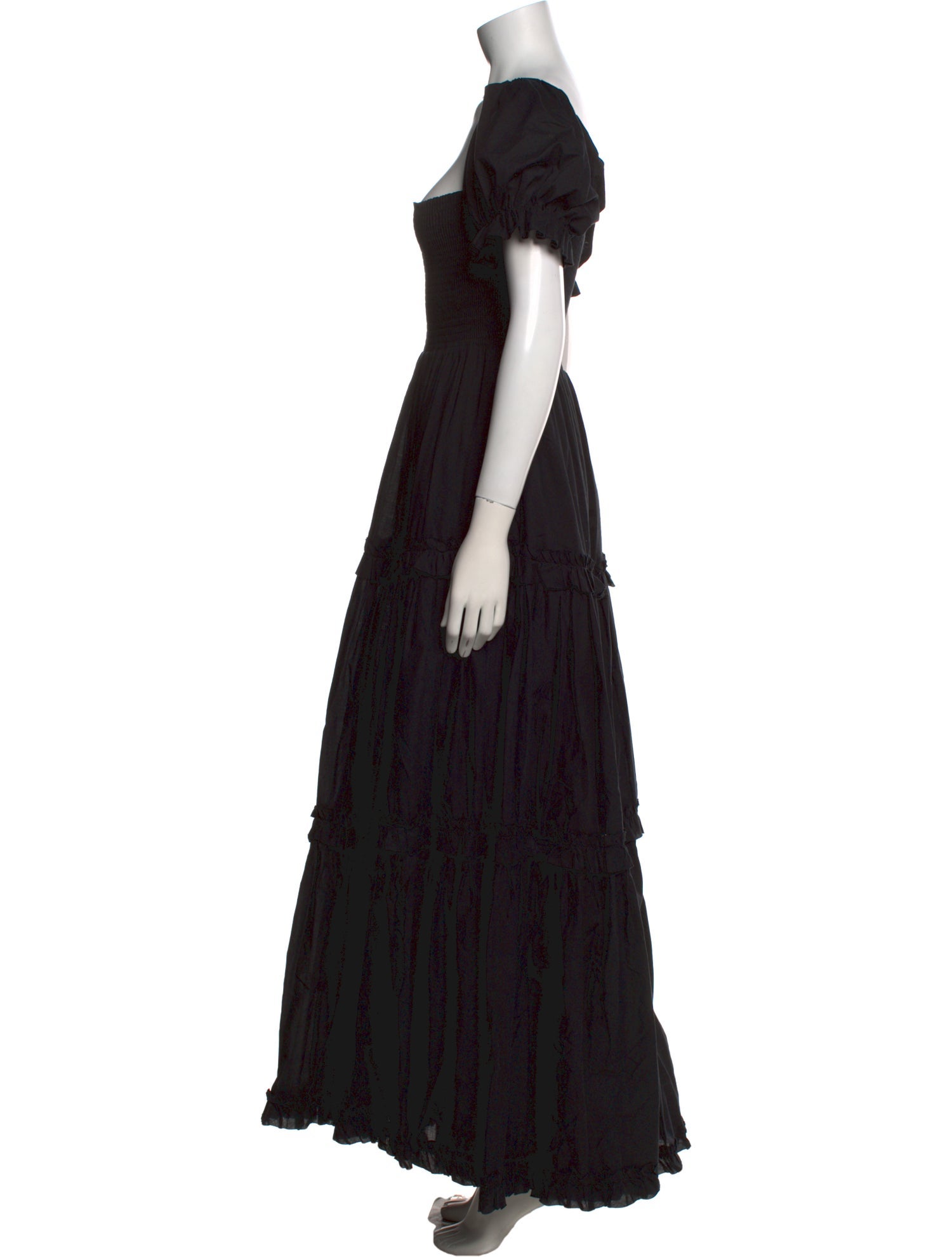 Caroline Constas Square Neckline Long Dress