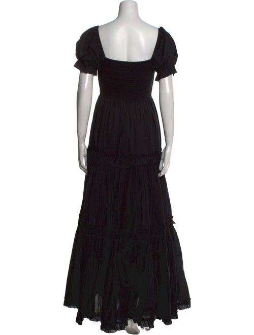 Caroline Constas Square Neckline Long Dress