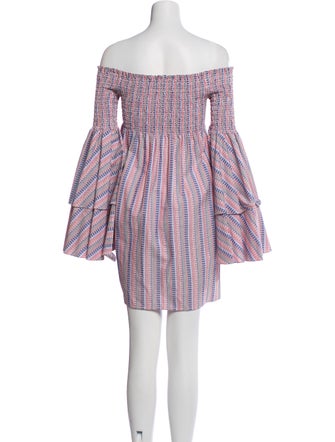 Caroline Constas Off-The-Shoulder Mini Dress