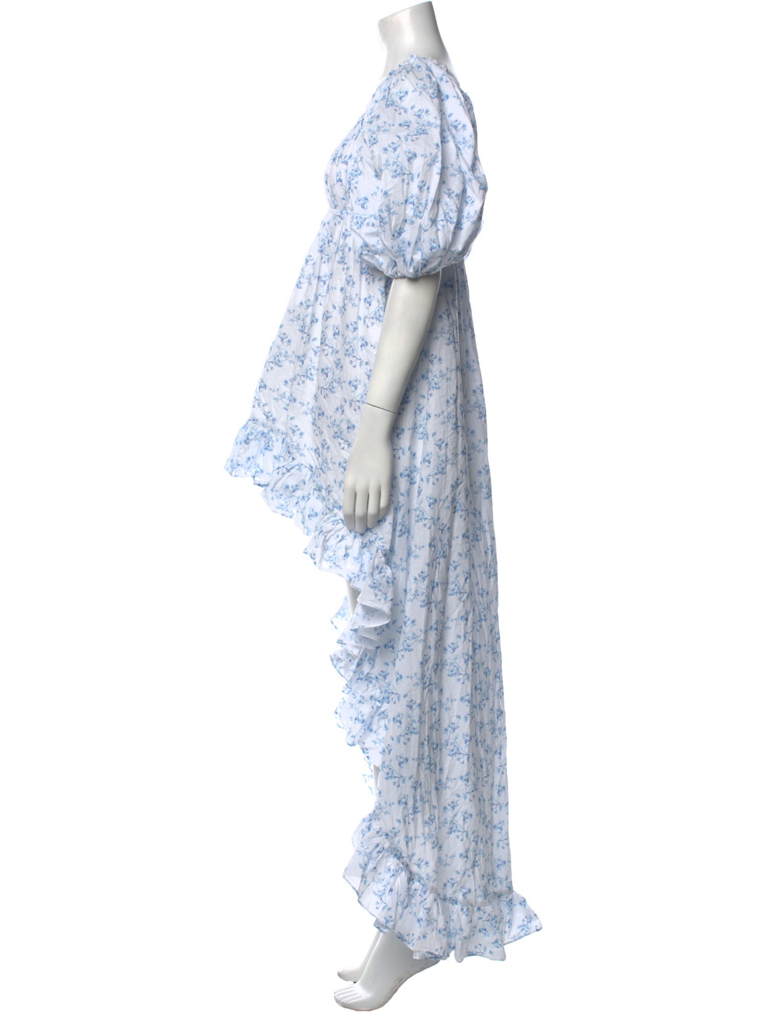 Caroline Constas Floral Print Long Dress w/ Tags