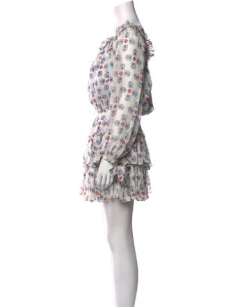 Caroline Constas Silk Mini Dress