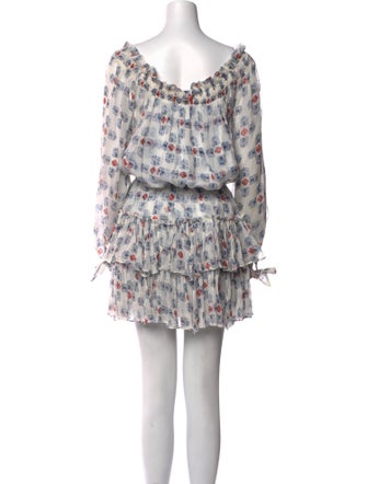 Caroline Constas Silk Mini Dress