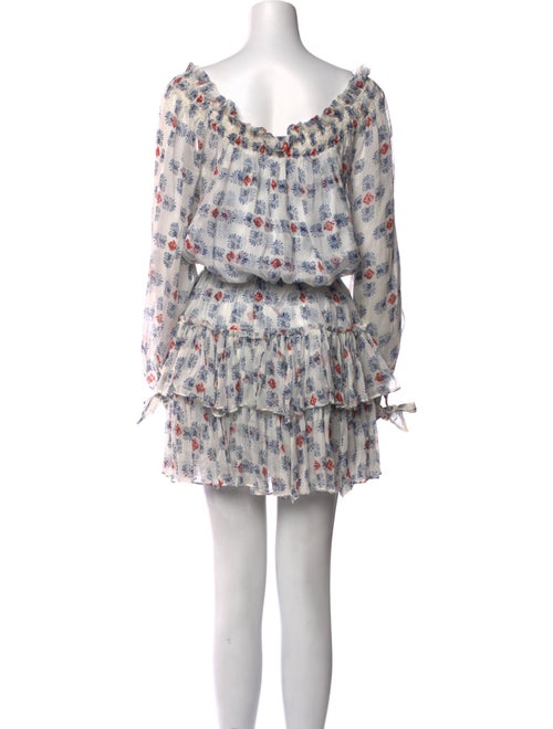 Caroline Constas Silk Mini Dress