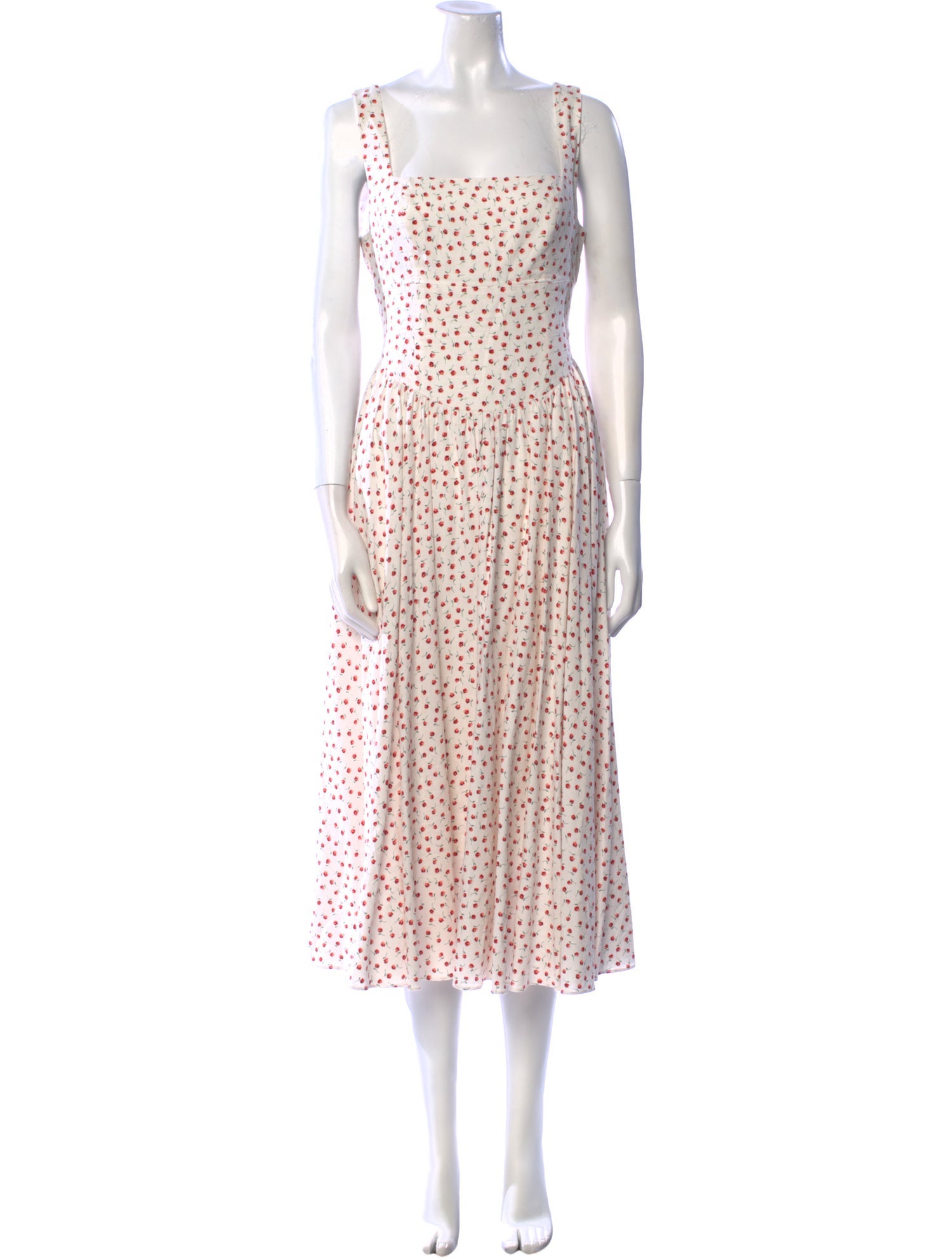 Caroline Constas Printed Long Dress