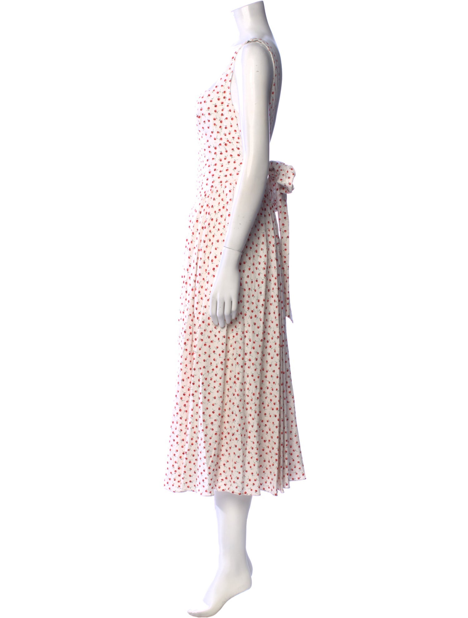 Caroline Constas Printed Long Dress