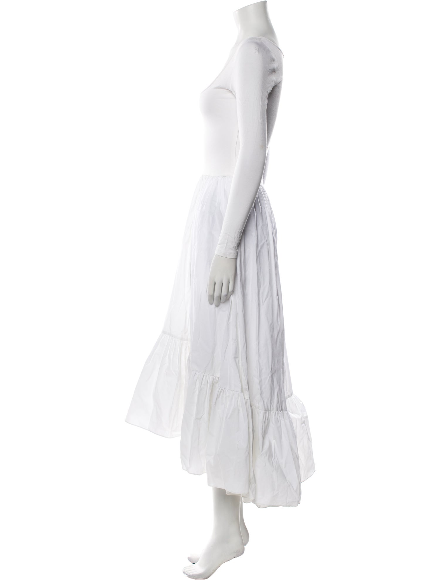 Caroline Constas Square Neckline Long Dress