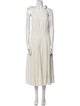 Caroline Constas Scoop Neck Long Dress