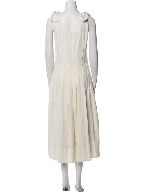 Caroline Constas Scoop Neck Long Dress
