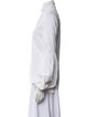 Caroline Constas Mock Neck Long Sleeve Blouse