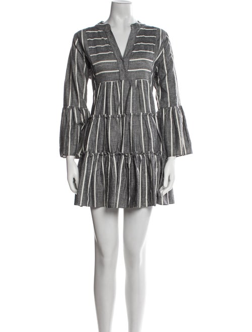 Caroline Constas Linen Mini Dress