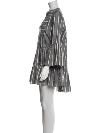 Caroline Constas Linen Mini Dress