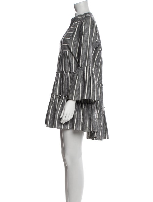 Caroline Constas Linen Mini Dress