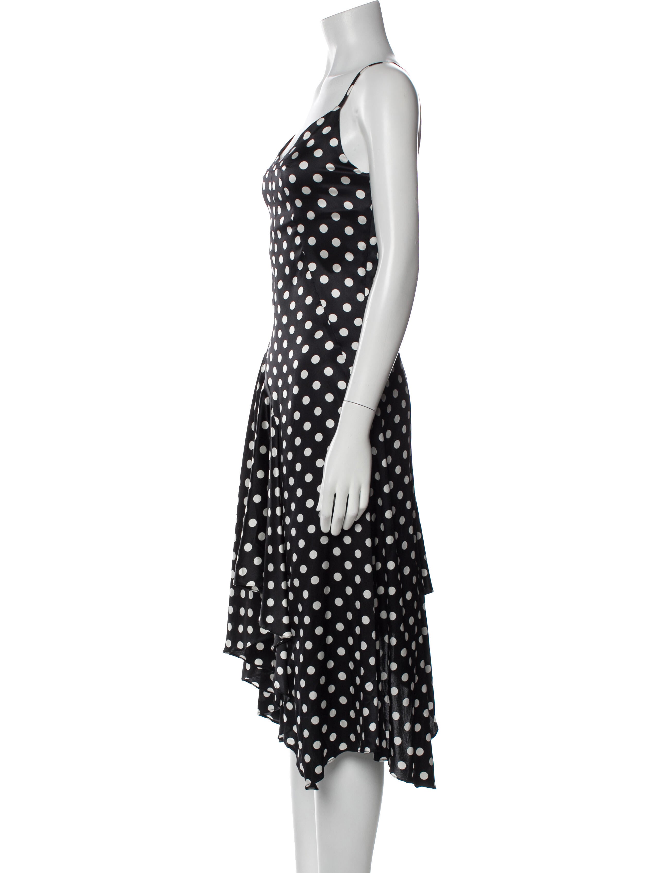 Caroline Constas Silk Midi Length Dress w/ Tags