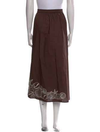 Caroline Constas Midi Length Skirt