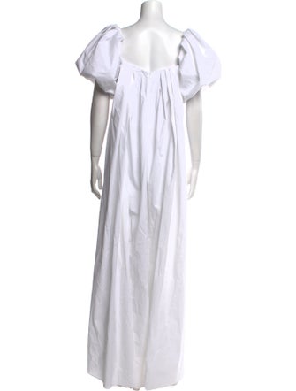 Caroline Constas Square Neckline Long Dress