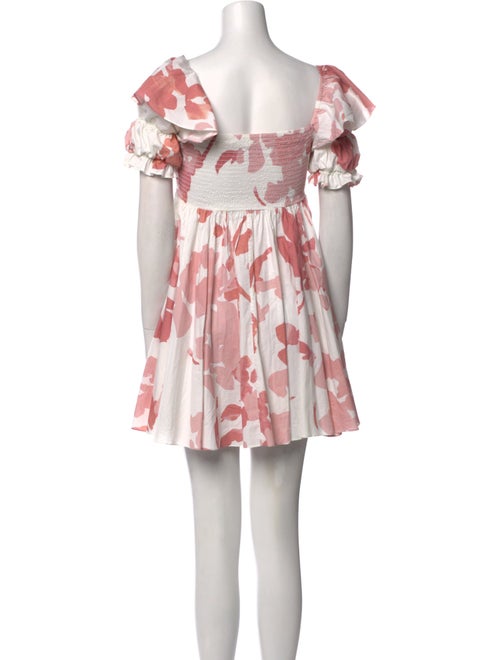Caroline Constas Printed Mini Dress