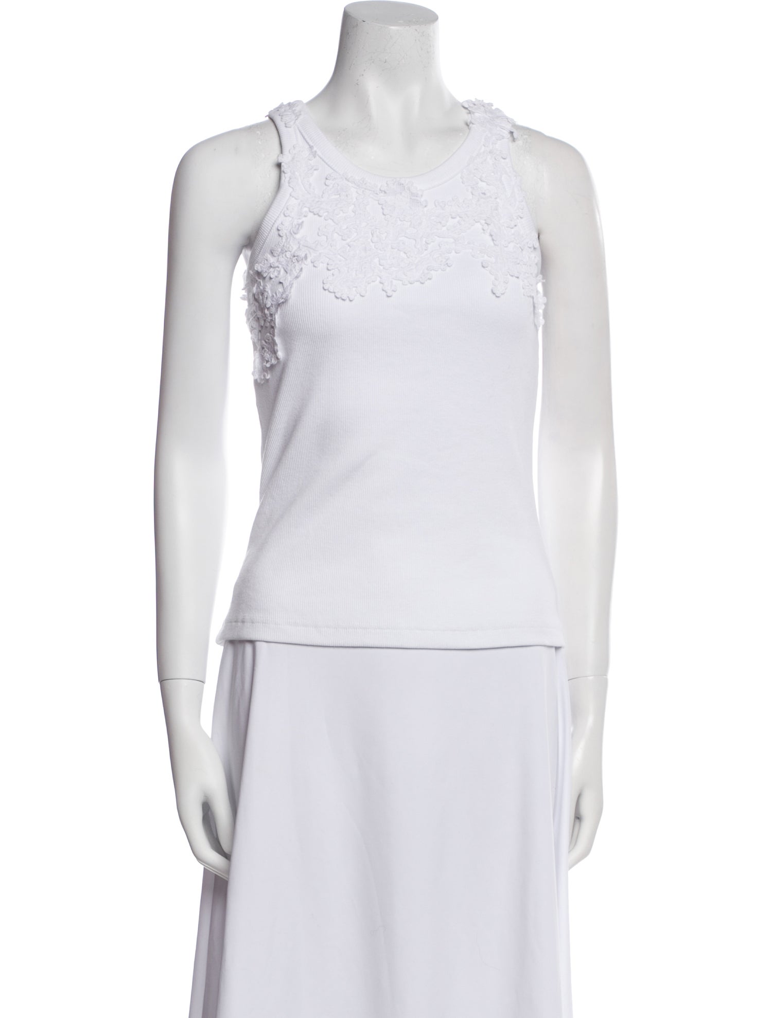 Caroline Constas Scoop Neck Sleeveless Top w/ Tags