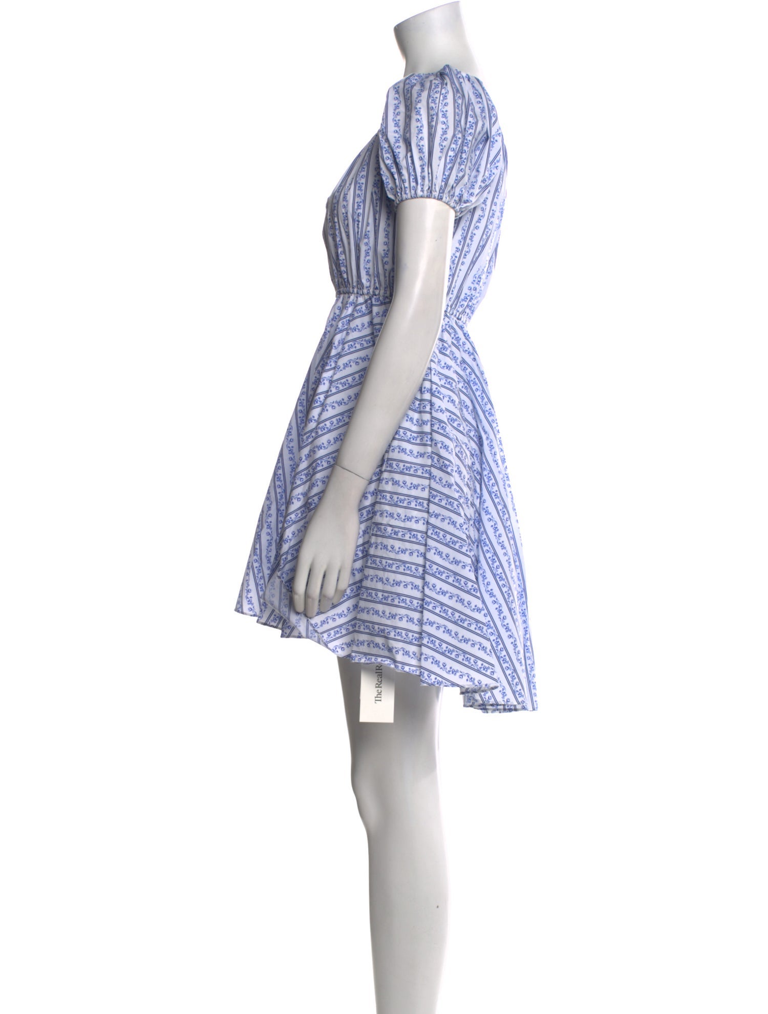 Caroline Constas Striped Mini Dress