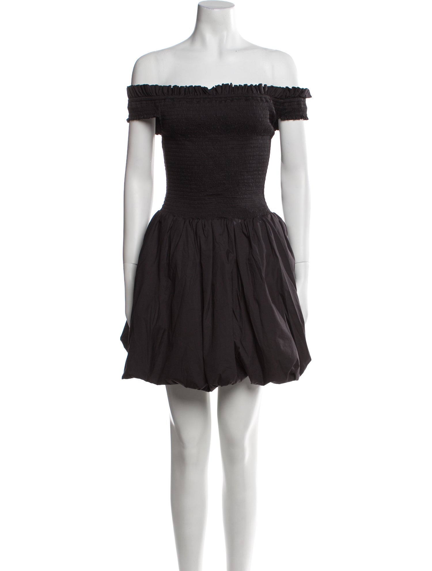 Caroline Constas Off-The-Shoulder Mini Dress