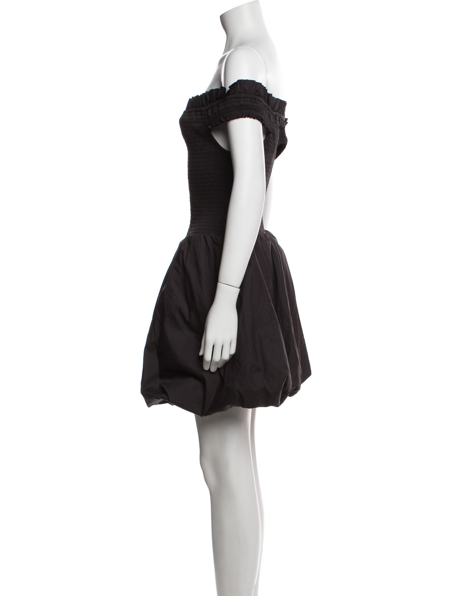 Caroline Constas Off-The-Shoulder Mini Dress