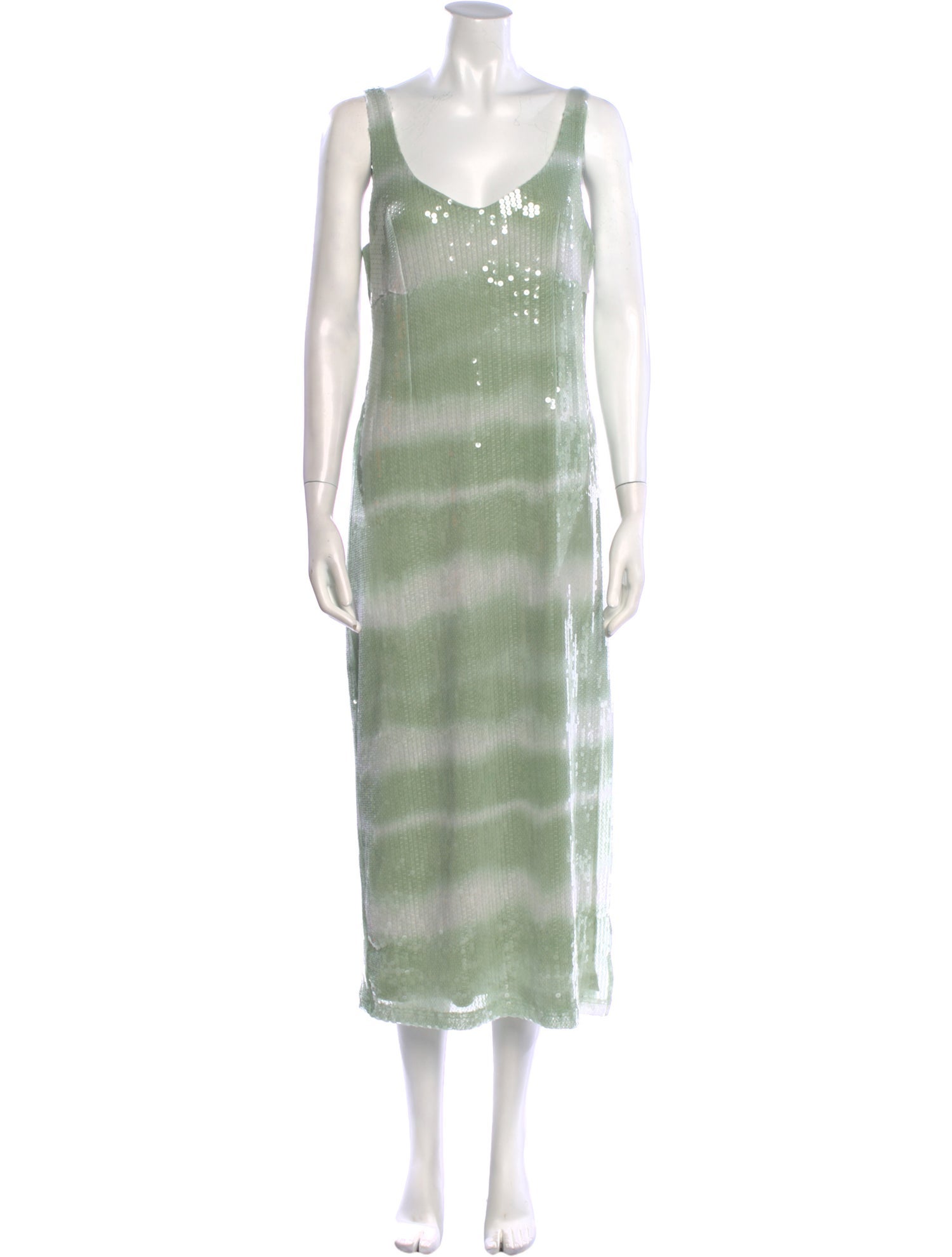 Caroline Constas Tie-Dye Print Long Dress