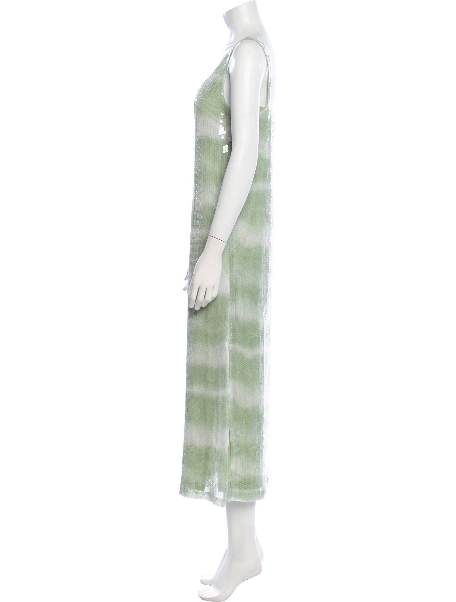 Caroline Constas Tie-Dye Print Long Dress
