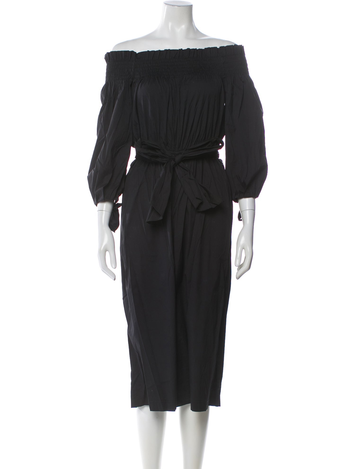 Caroline Constas Off-The-Shoulder Jumpsuit