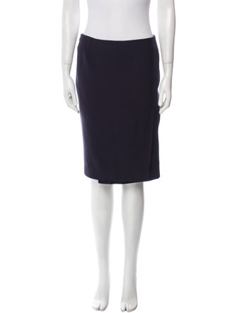 Chris Benz Wool Knee-Length Skirt
