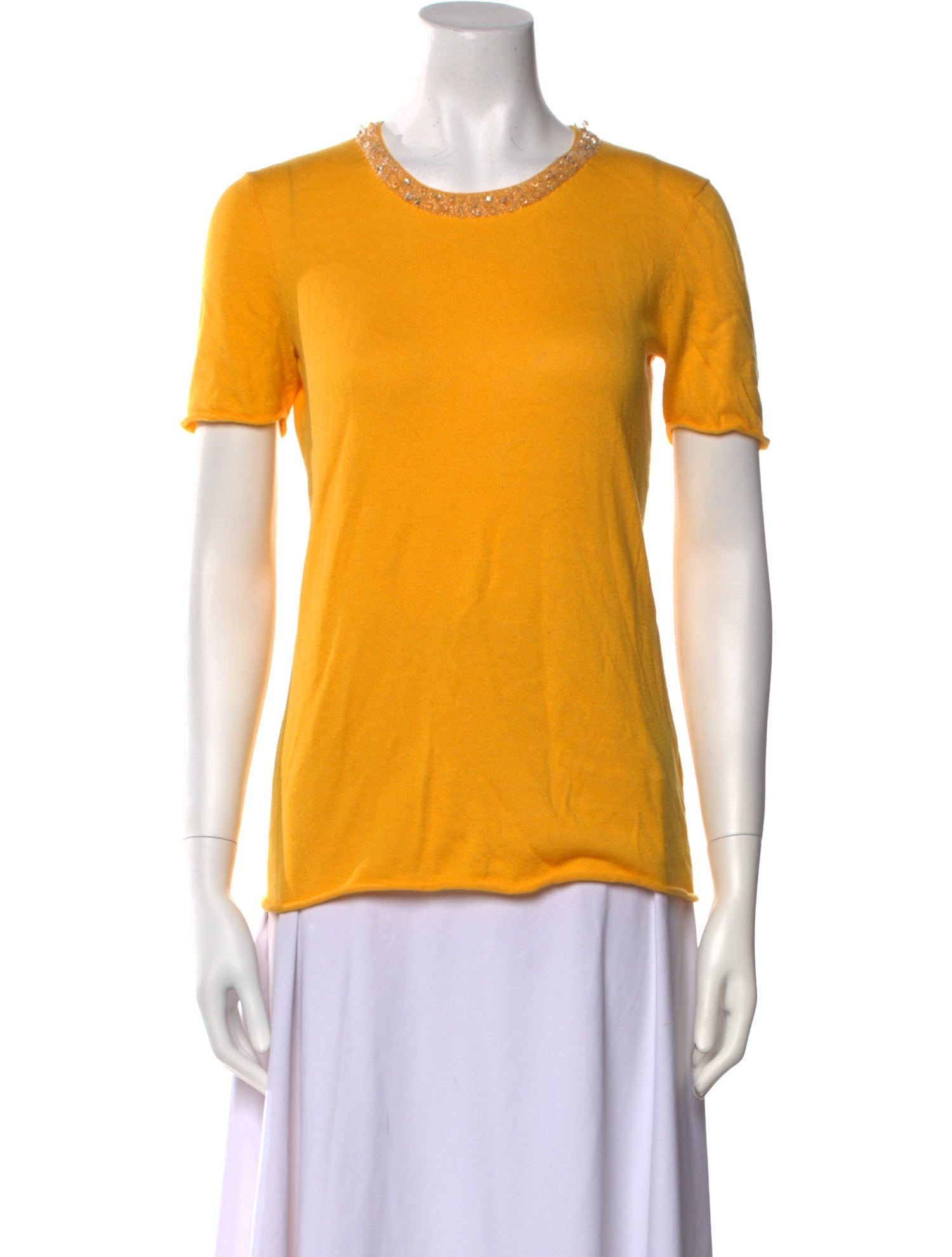 Chris Benz Crew Neck Short Sleeve T-Shirt