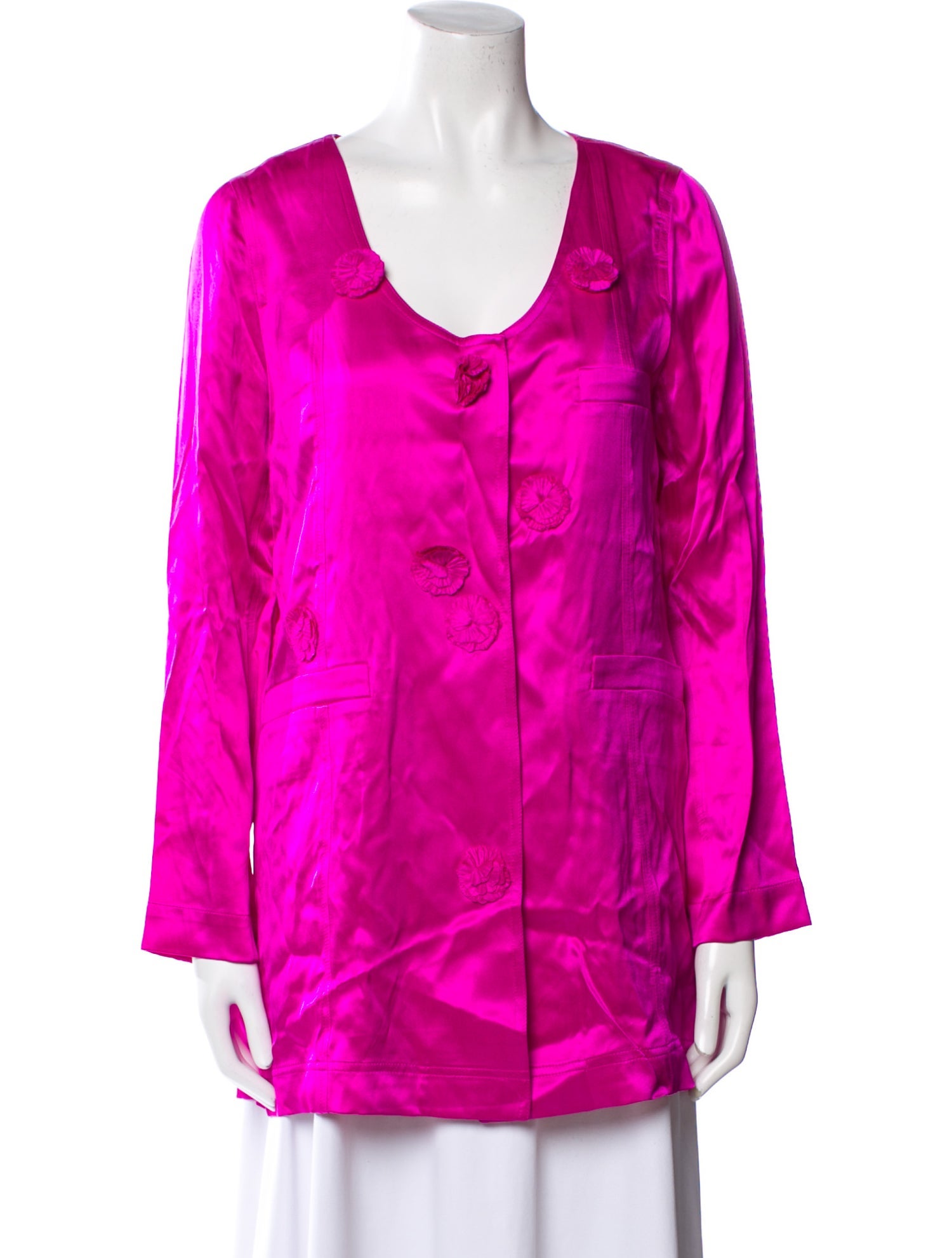 Chris Benz Silk Jacket