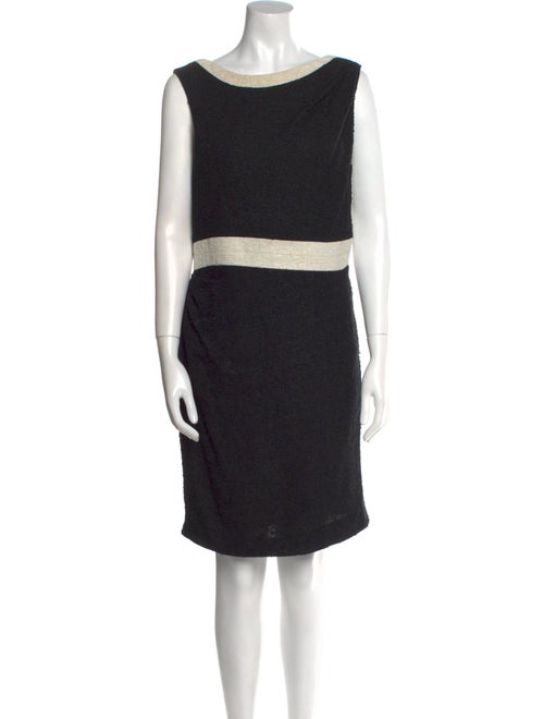 Chris Benz Scoop Neck Mini Dress