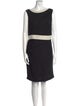 Chris Benz Scoop Neck Mini Dress