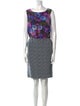 Chris Benz Printed Knee-Length Dress