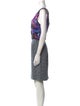 Chris Benz Printed Knee-Length Dress
