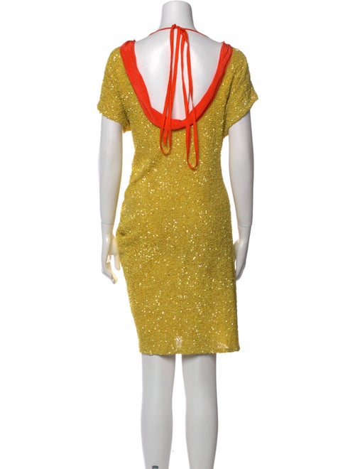 Chris Benz Silk Mini Dress