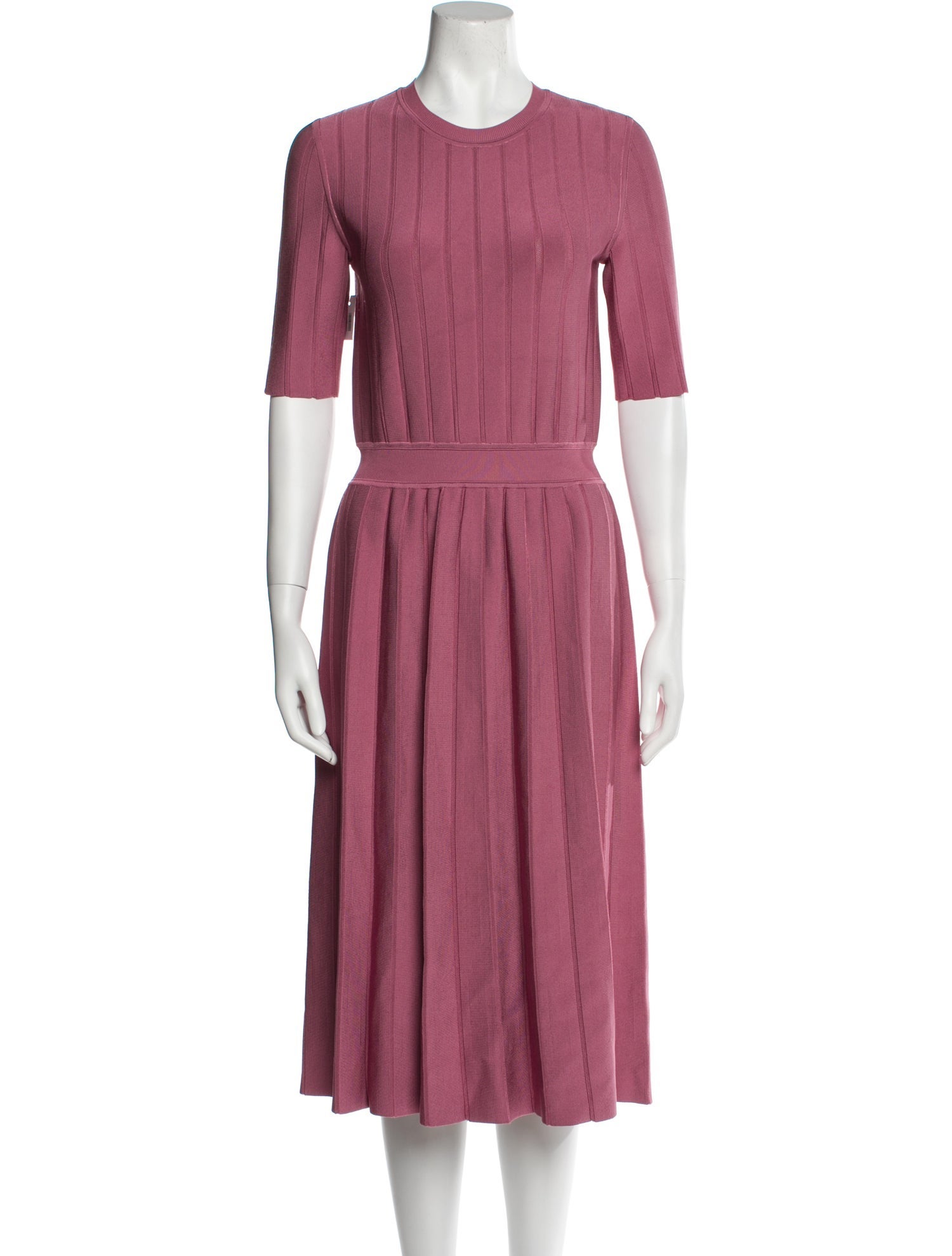 CASASOLA Crew Neck Midi Length Dress w/ Tags