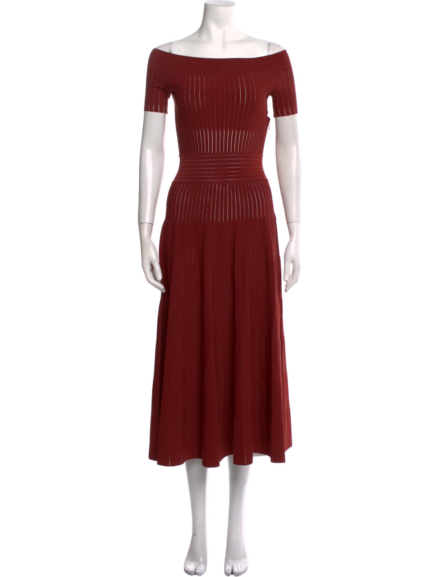 CASASOLA Off-The-Shoulder Long Dress