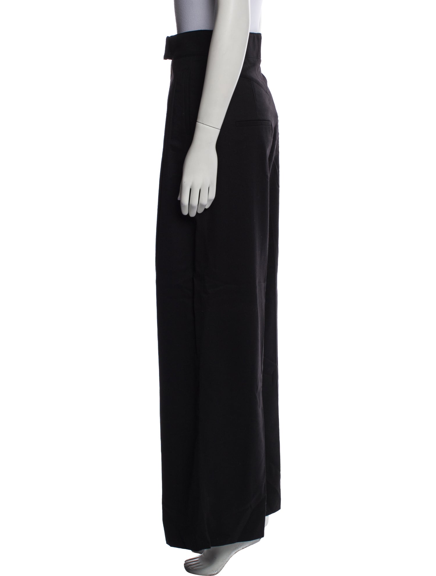 CASASOLA Virgin Wool Straight Leg Pants