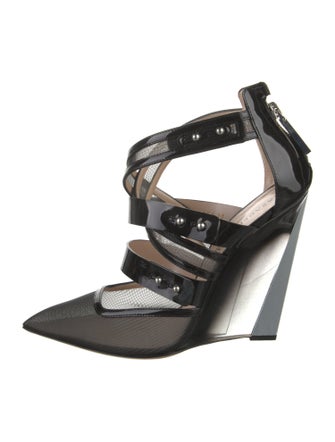 Casadei x Prabal Gurung Mesh Pumps