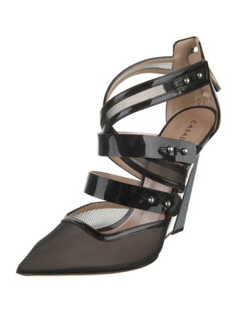 Casadei x Prabal Gurung Mesh Pumps