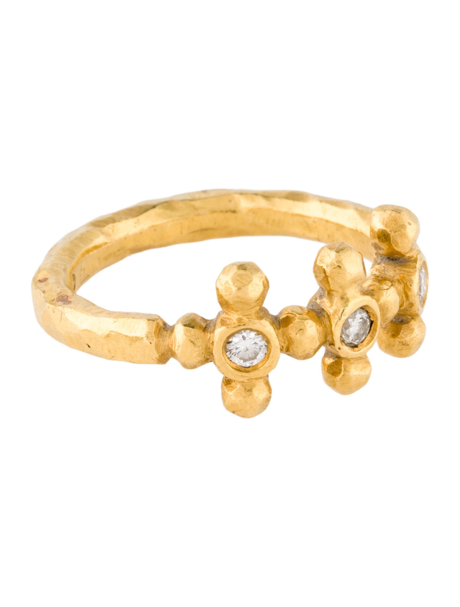 Cathy Waterman 22K Diamond Ring