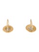 Cathy Waterman 22K Diamond Daisy Drop Earrings