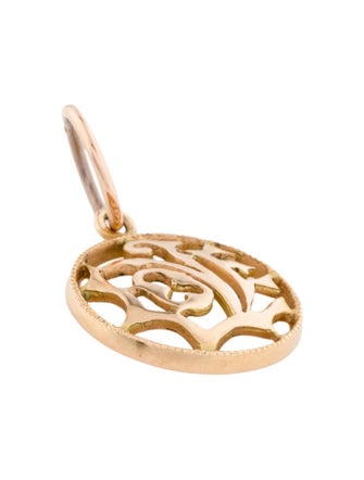 Cathy Waterman 18K Baby Love Pendant