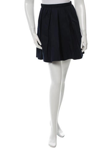 Carven Flared Knee-Length Skirt