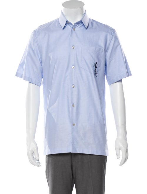Carven Short Sleeve Shirt Blue