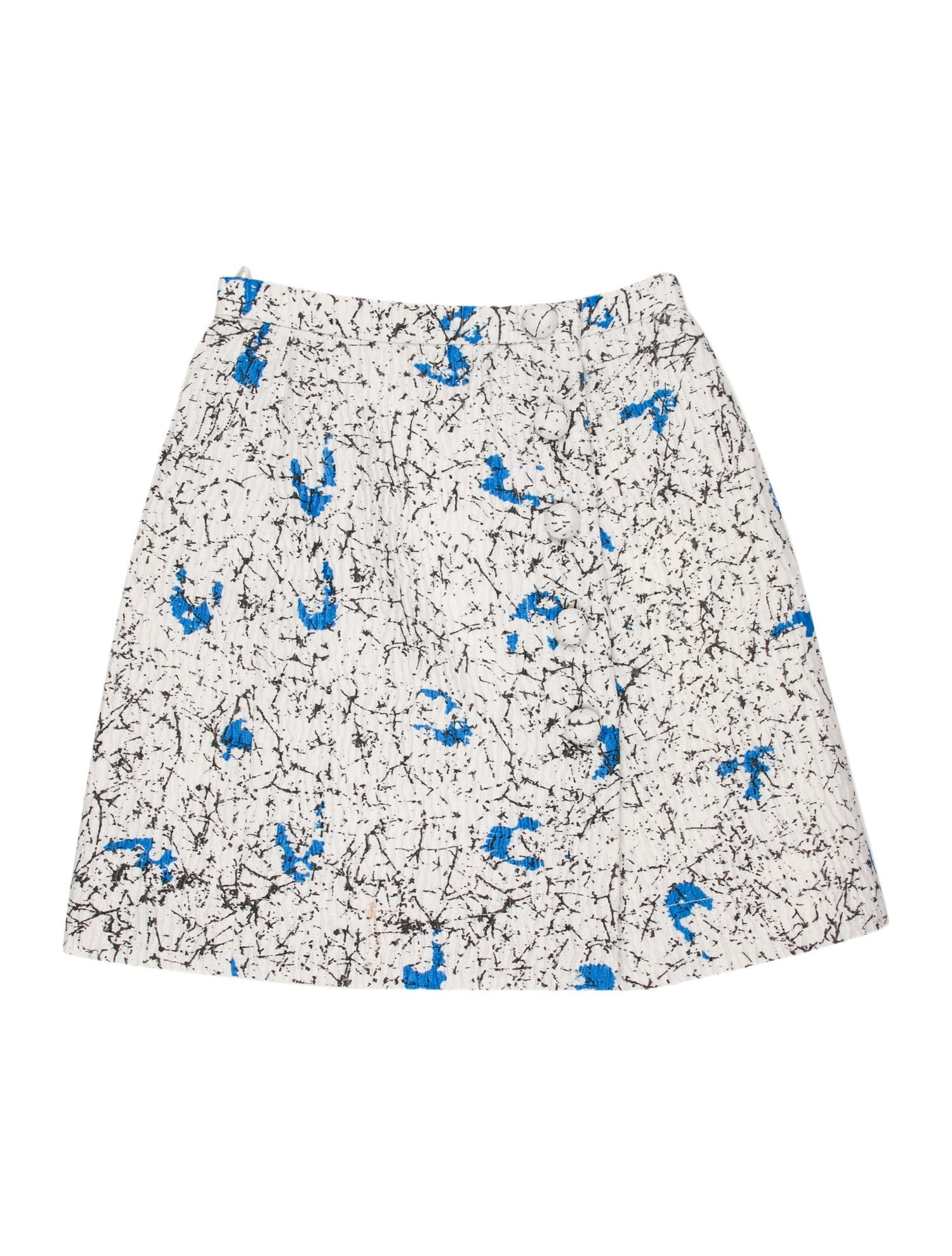 Carven Printed Mini Skirt
