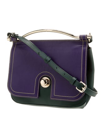 Carven Leather Shoulder Bag